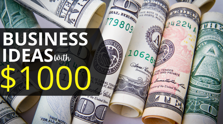 Best business to start with $1000