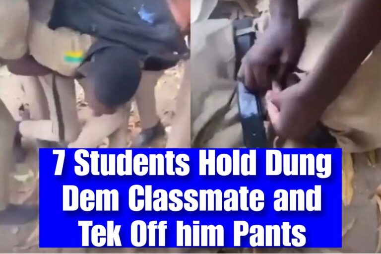 7 School Boys Hold Down Classmate And Tek Off Him Pants