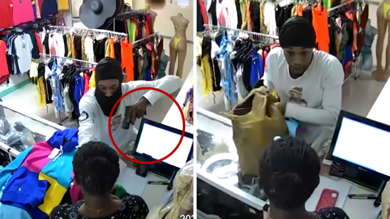 Footage Shows Robbery Before Alleged Sexual Assault in Halfway Tree