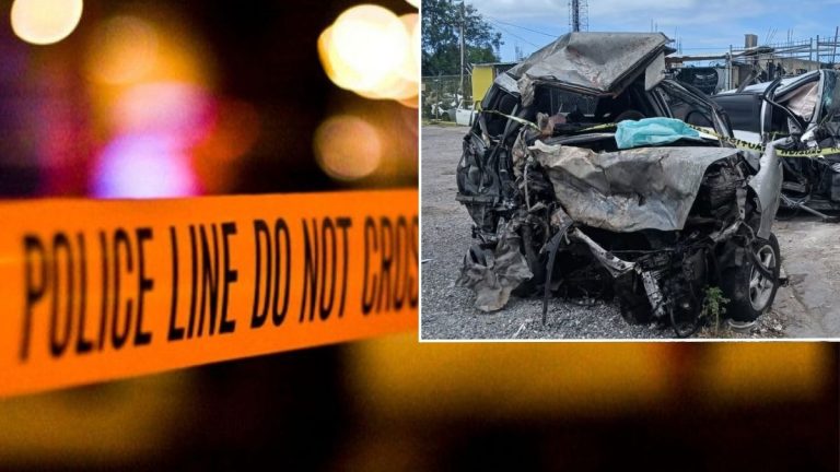 Two Killed in Car Crash on Old Harbour Road