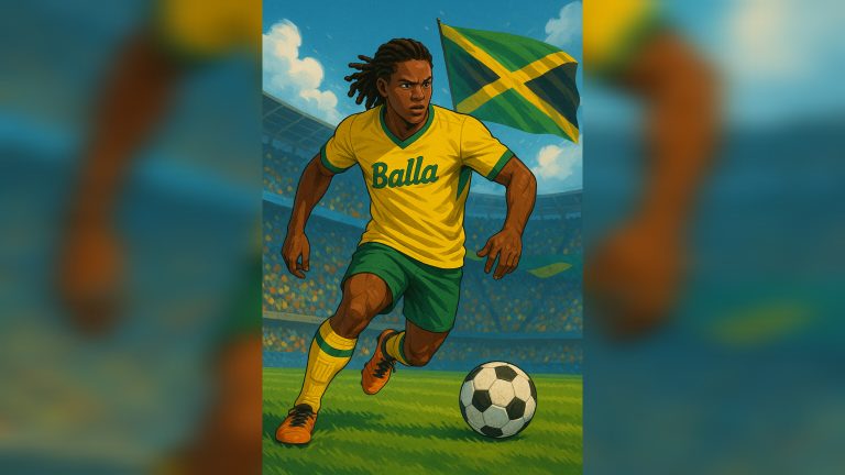 Popular Jamaican footballer goes viral